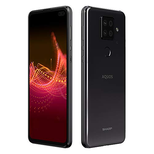 Amazon | SHARP SIMフリースマホ AQUOS sense4 plus ブラック